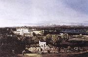 BELLOTTO, Bernardo View of the Villa Cagnola at Gazzada near Varese oil painting on canvas